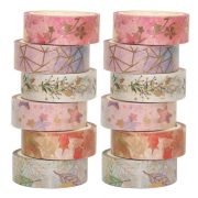 Hot sale custom printed washi tape suppliers wholesale gold foil diy decorative paper washi tape